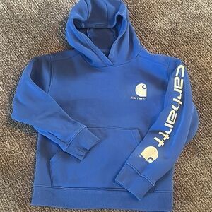 Carhartt Kids Blue Hoodie